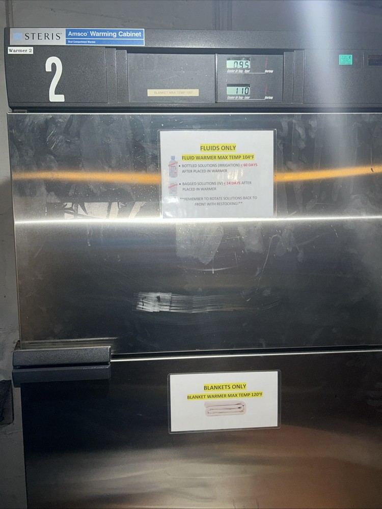 Steris Amsco Warming Cabinet Double Compartment QDJ04