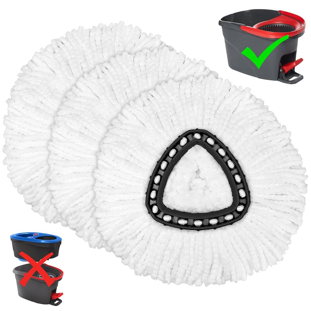 Mop Replacement Heads for O-Ceda Mop Replace Head EasyWrin Spin Mop Heads