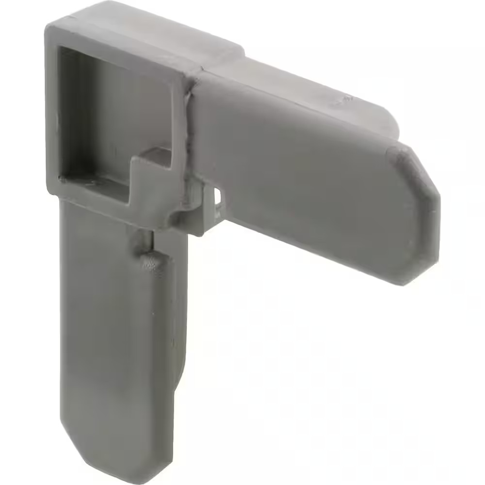 1/4 In. X 3/4 In. Screen Frame Corner, Gray Plastic (100-Pack)