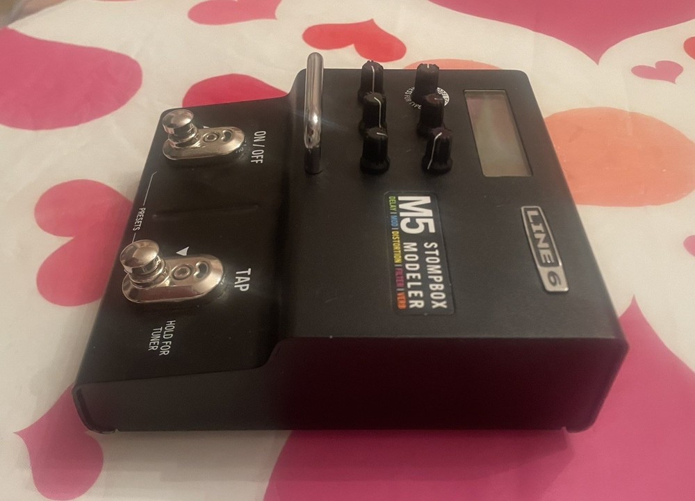 Line 6 M5 STOMPBOX MODELER Stereo Multi-Effects Guitar Effect Pedal