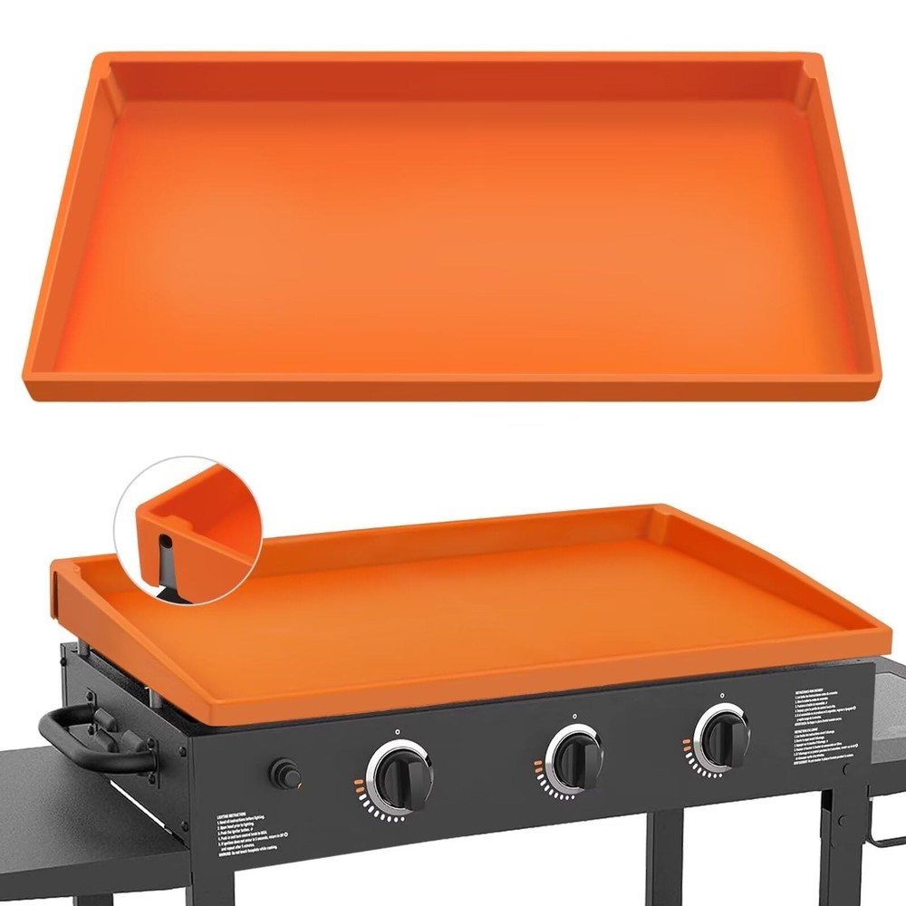 Silicone Griddle Mat for Blackstone, 28 inch Full Coverage Silicone Griddle C...