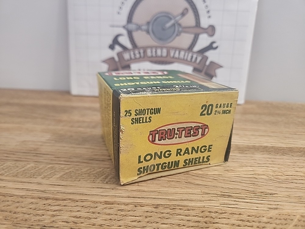 TRU-TEST 20GA SHOT SHELL LONG RANGE BOX EMPTY