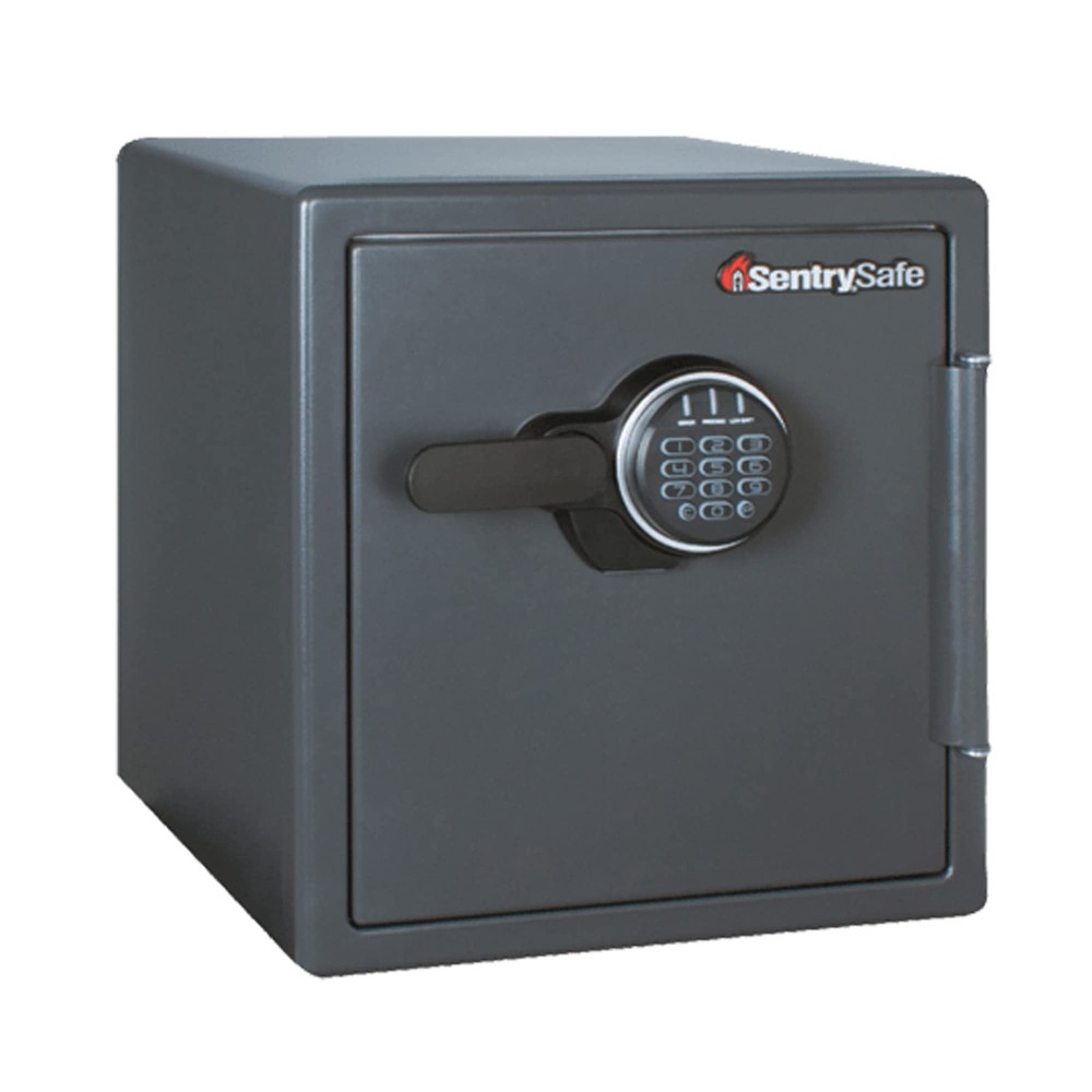 SentrySafe Black Fireproof Safe with Digital Push Button Keypad, Home Safe Fo...