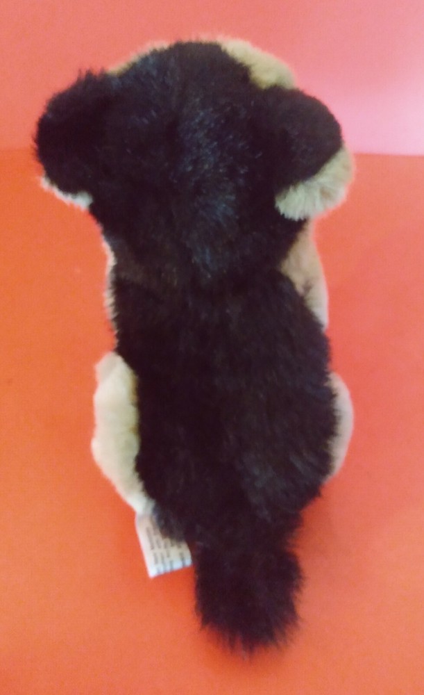 Plush Black & Tan German Shepherd Puppy Dog