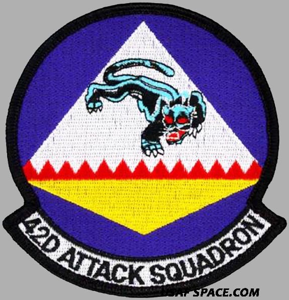 USAF 42nd ATTACK SQ -MQ-9 REAPER ATTACK DRONE UAV SENSOR OP'S DOD ORIGINAL PATCH