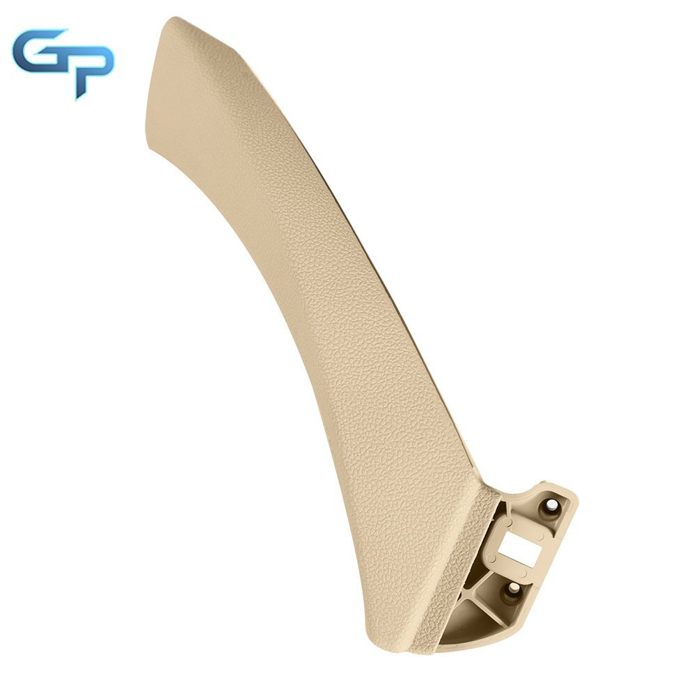 Rear Left Beige Inner Outer Door Panel Handle Pull Trim Cover For BMW E90 328i