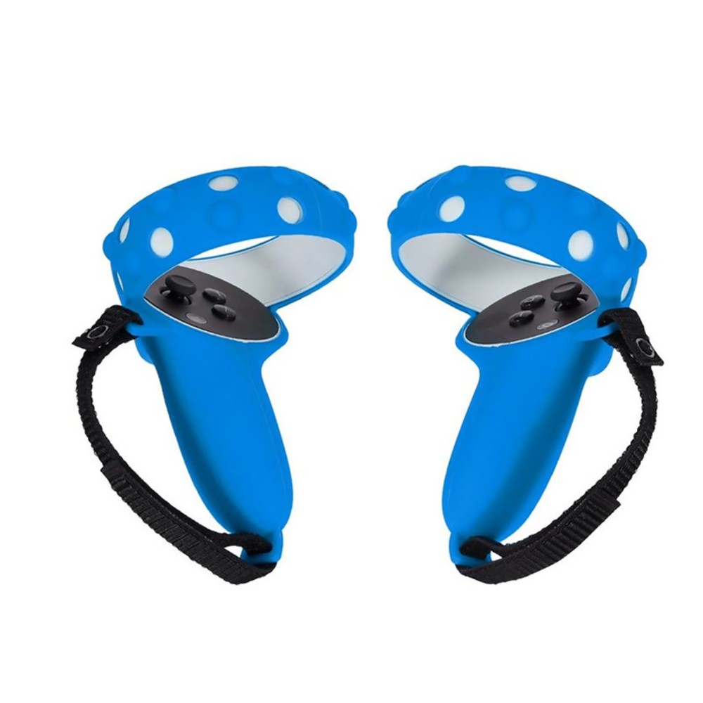 Silicone Handle Grip Cover Protect Sleeve Strap For Oculus Quest 2 VR Controller