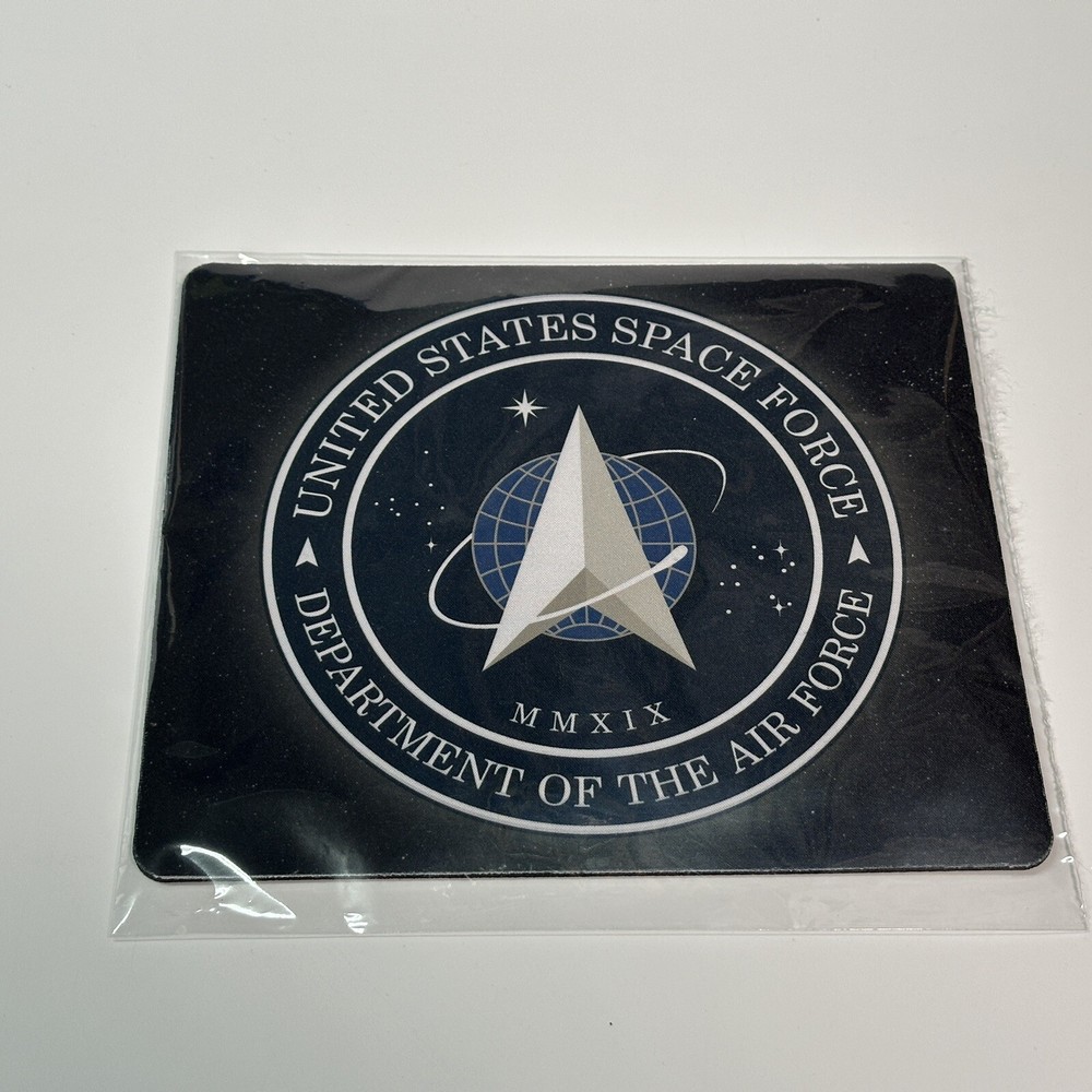 Space Force Mousepad USA Military Computer Mousepad Mouse Pad NEW SEALED.
