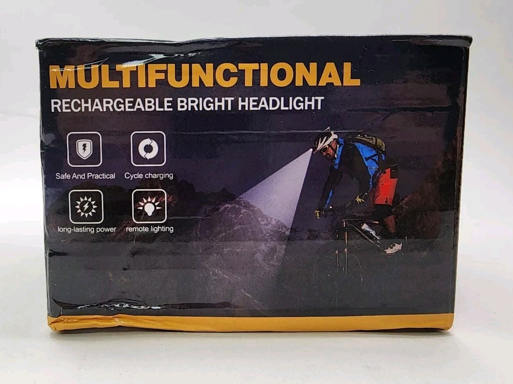 Multi-Functional Bright Rechargeable Head Lamp Light With Remote