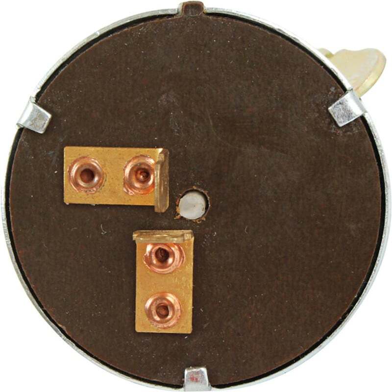 Ignition Switch with 2 Keys, Momentary, 2 Positions, 2 Terminals