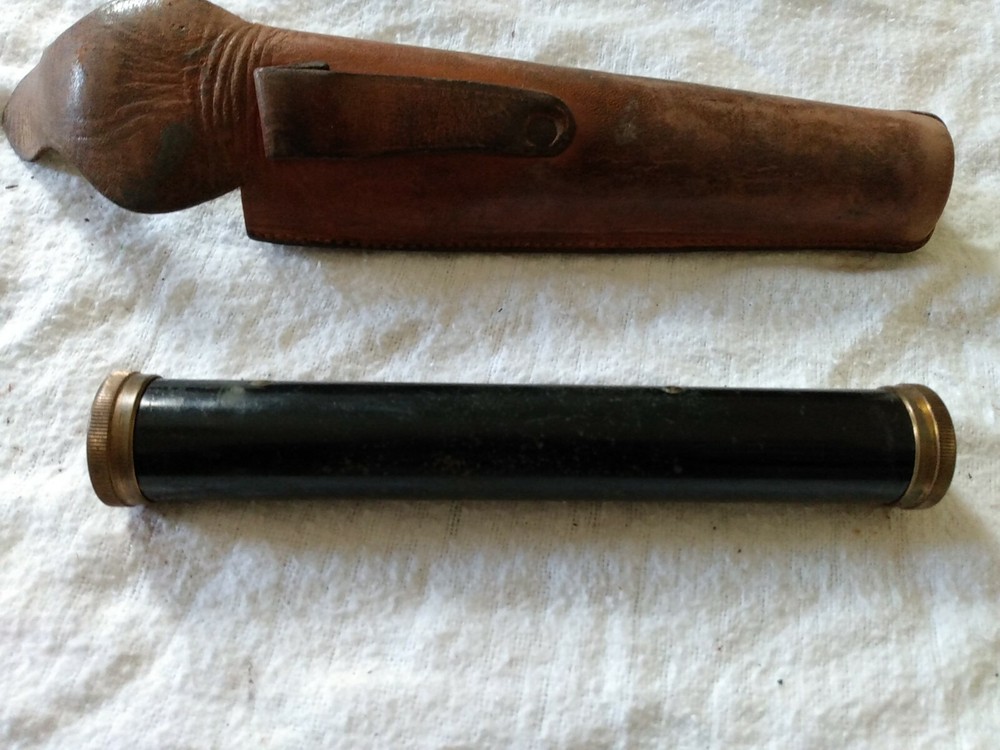 Vintage Keuffel & Esser K&E Transit Scope Sight Hand Level prism broke