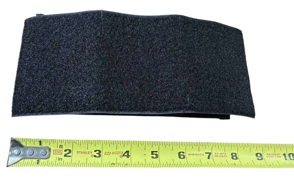 Whiskey7 Placard Pouch Heavy Insert Black