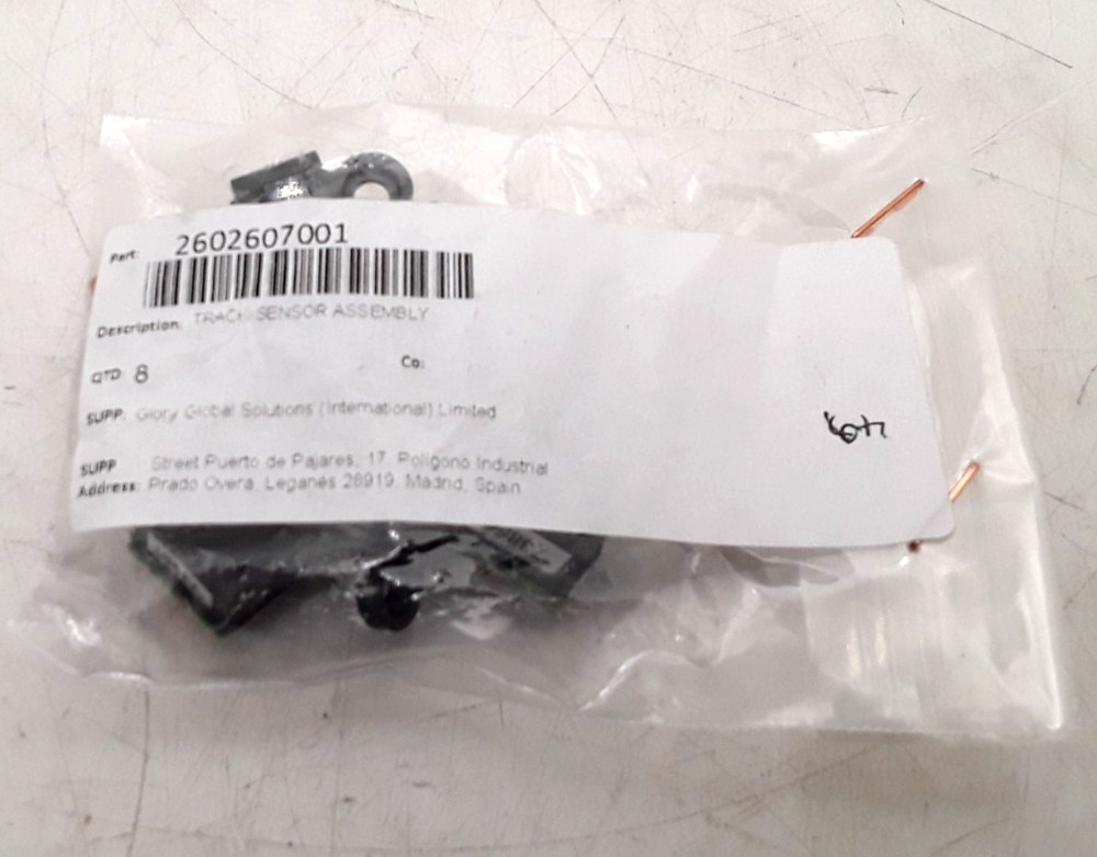 QTY 8 | Glory | PN: 2602607001 | Track Sensor Assembly