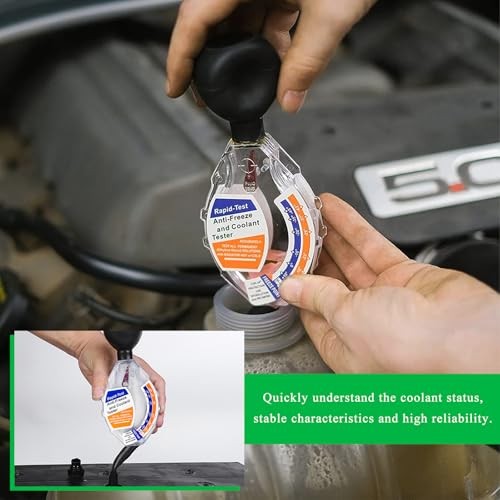 Coolant Tester Accessory, Dial Type Car Battery Liquid Densitometer Freezing