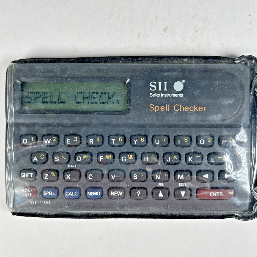 Seiko Instruments SII Spell Checker WP-1100