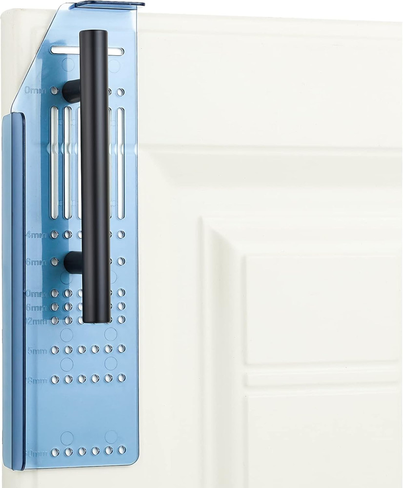 Kitchen Cabinet Pulls Installation Jig Drill Mounting Template for Cabinet Knobs