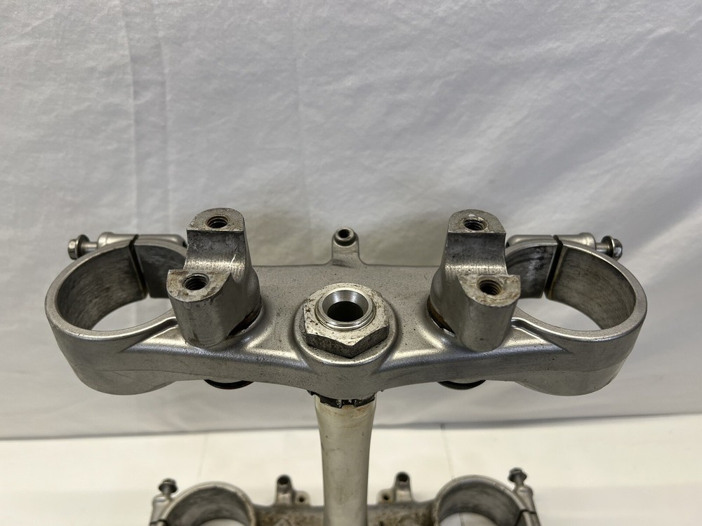 2005 Kawasaki KX250F Triple Tree Steering Stem Upper Lower
