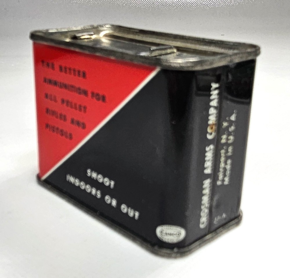 Vintage Crosman Super Pells Tin, Empty Nice Shape