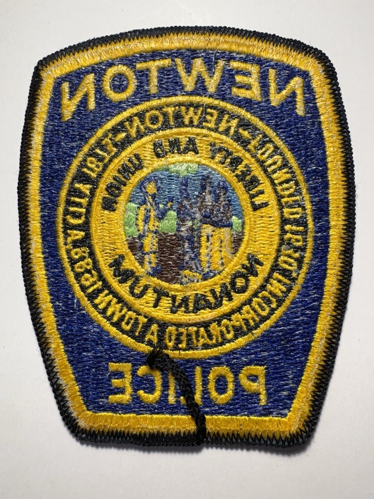 Newton Massachusetts Police Patch