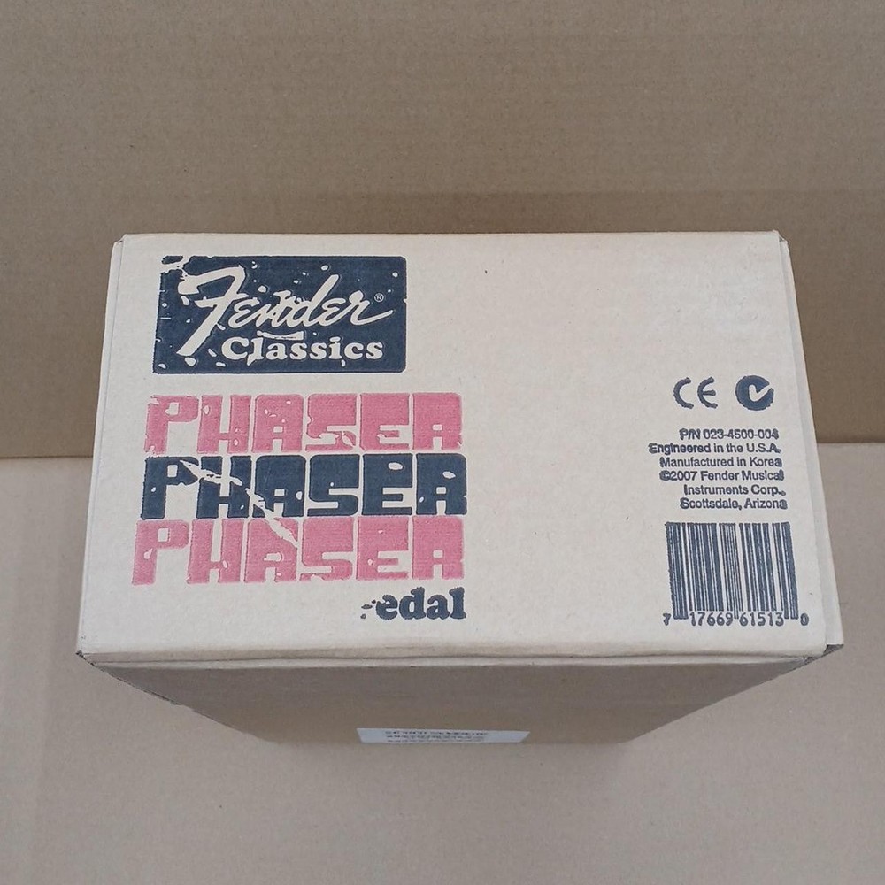 Fender Phaser Pr652 Effector No.nm1074