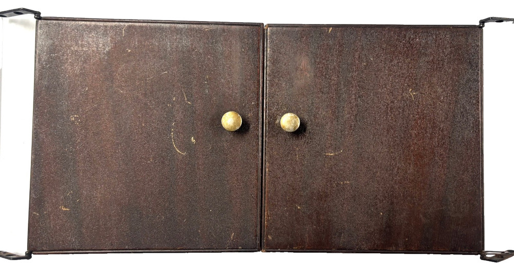 Victor Victrola Phonograph VV-100 Upper Doors Mahogany, with knobs & hinges