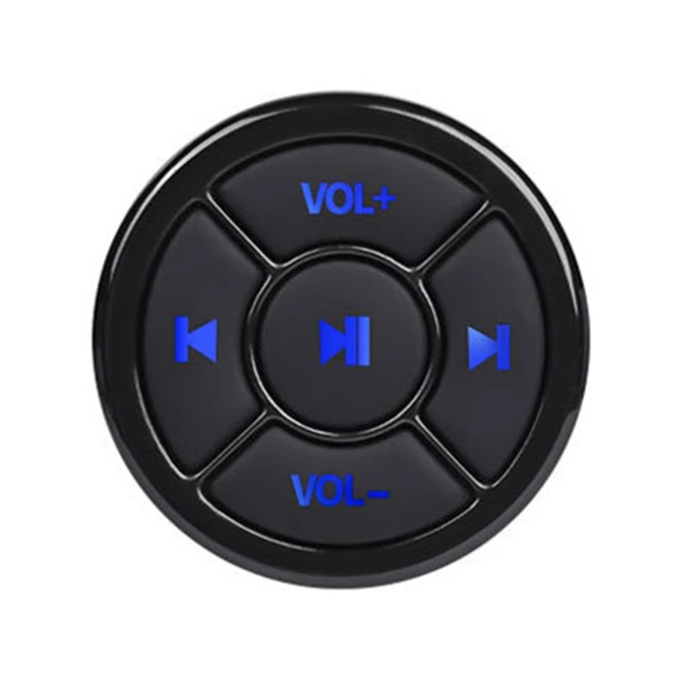 Wireless Bluetooth Media Button Remote Car Bike Music Control iOS Android