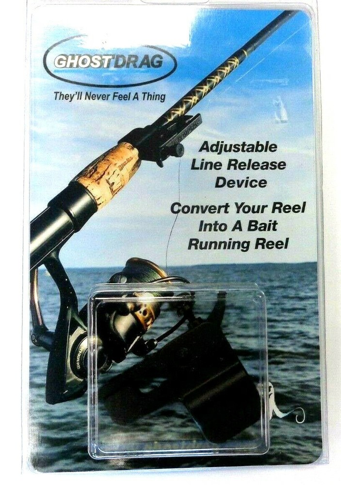 GhostDrag Adjustable Line Release Device - Convert Reel into Baiitrunner - New