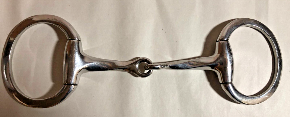 5" BT Crump Slow Twist Eggbutt Snaffle Bit
