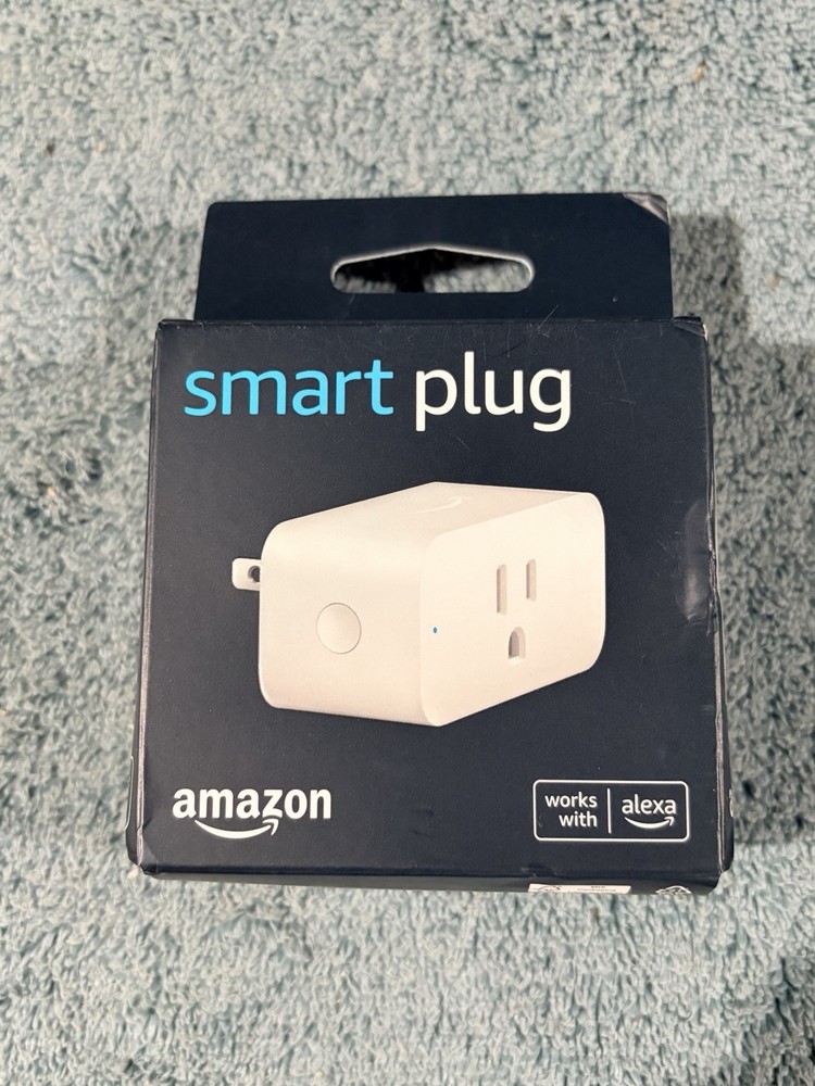 NIB Amazon Alexa Smart Plug — Wi-Fi Smart Home Device