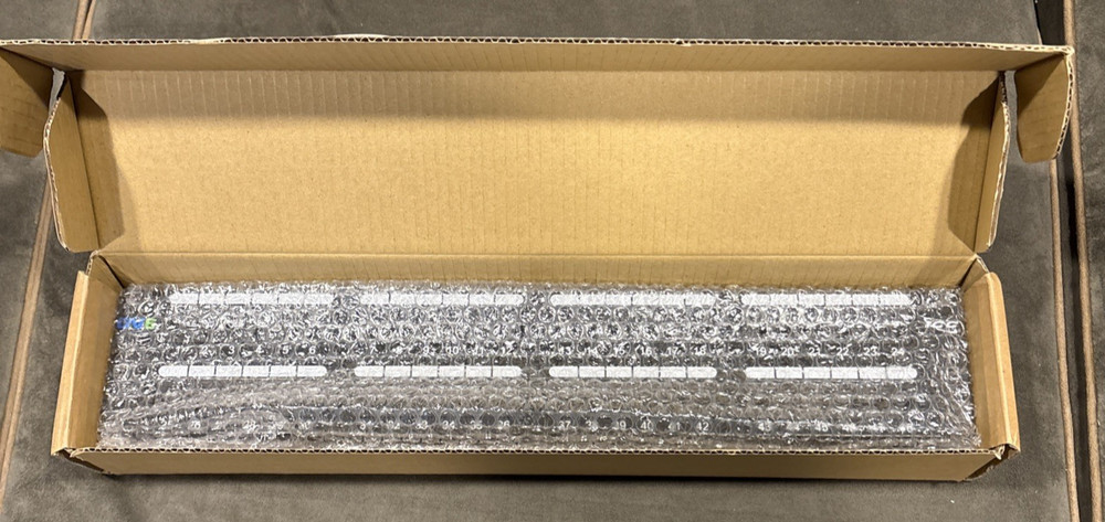 ICC ICMPP04860 PATCH PANEL, CAT 6, 48-PORT, 2 RMS, NEW IN BOX