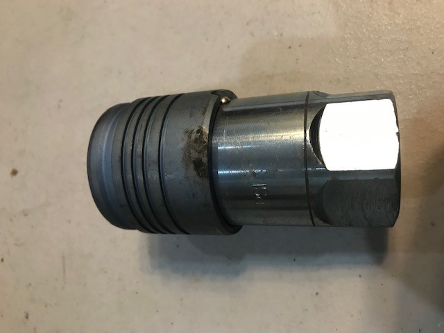 Dixon 8HTF10 Hydraulic Flat Face Quick Coupler 1” 5000 Psi Max