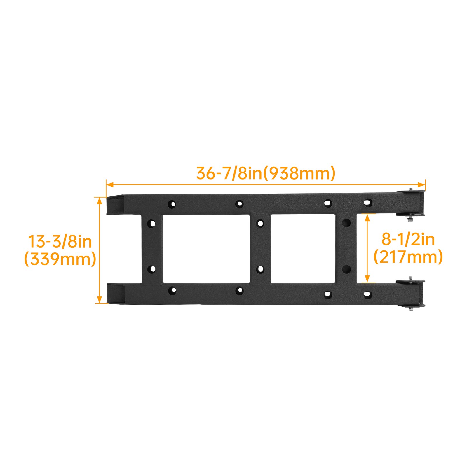 Spare Tire Carrier & Tailgate Reinforcement For Jeep Wrangler JK 2007-2018