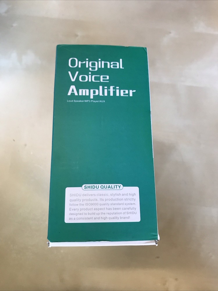 SHIDU M800UHF Bluetooth Original Voice Amplifier Loud Speaker - Black