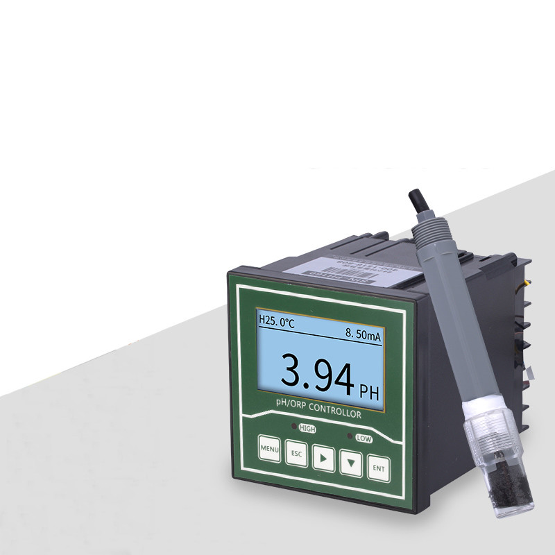 Industrial PH/ORP Control Meter Monitor Detection Sensor +5m Composite Electrode