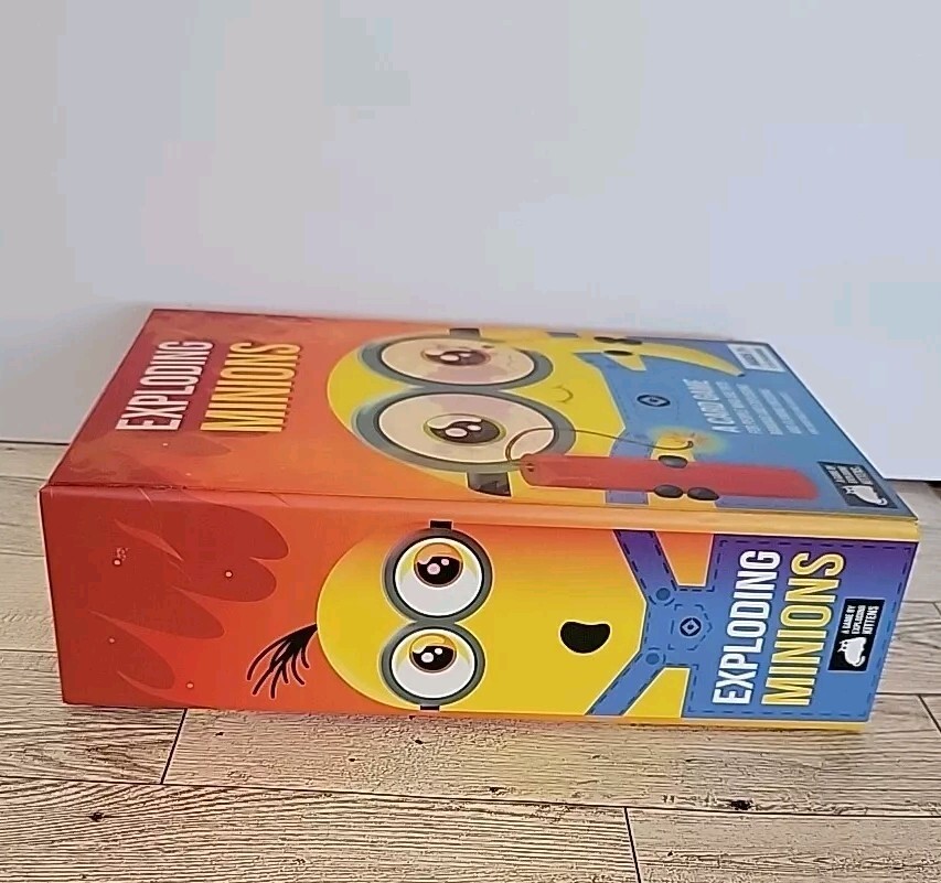 EXPLODING MINIONS CARD GAME AGE 7+ OPEN BOX CARDS SEALED 2to5 Players