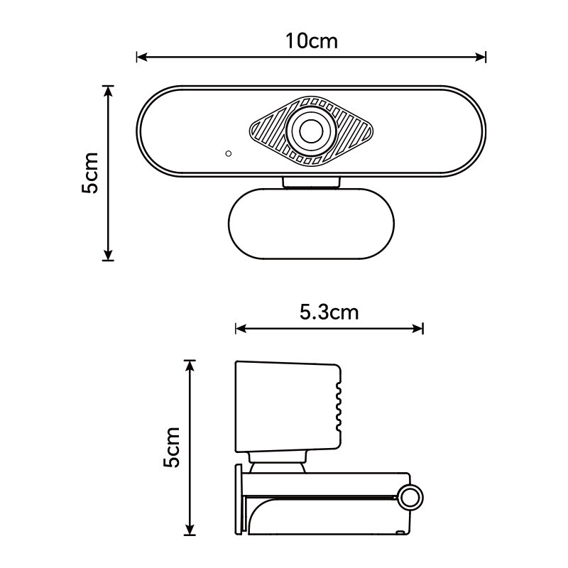 1080P Full HD USB Webcam for PC Desktop,Laptop Web Camera with Microphone Lot