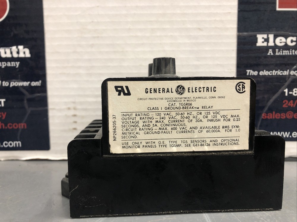 GE Ground Break Relay TGSR06