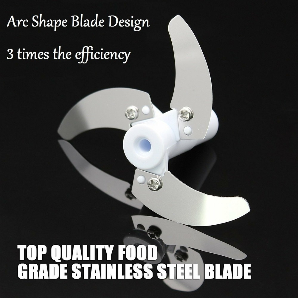 Multi-Functional Manual Food Chopper Compact Hand Held Vegetable Dicer Mincer US