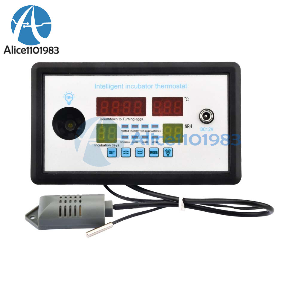 W9002 Multi-function Incubator Automatic Turning Intelligent Hatching Thermostat