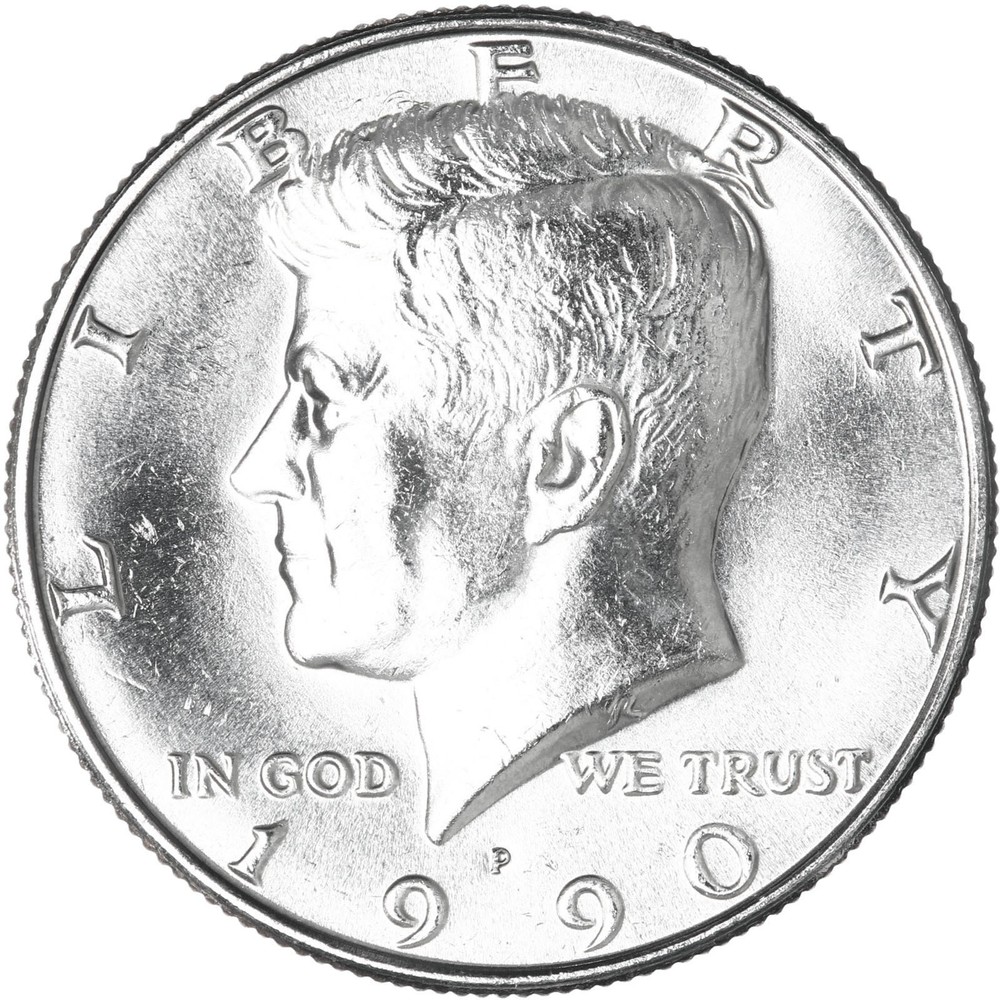1990 P Kennedy Half Dollar CN-Clad BU