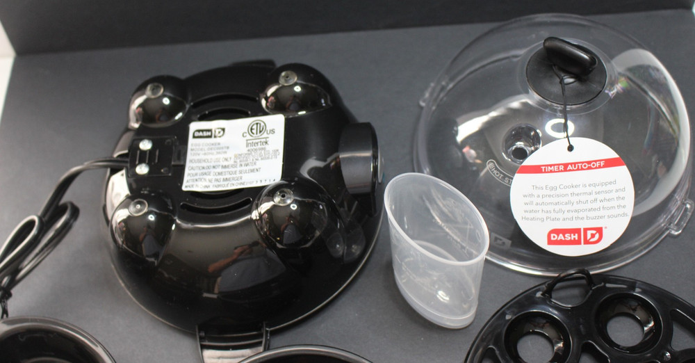 Rapid Electric Egg Cooker 7 Eggs: Hard Boiled, Poached, Scrambled, Omelets, DASH