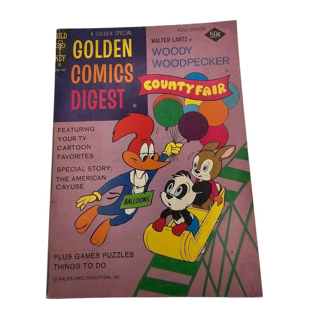 Golden Comics Digest #37 1974 - Gold Key -VG - Comic Book