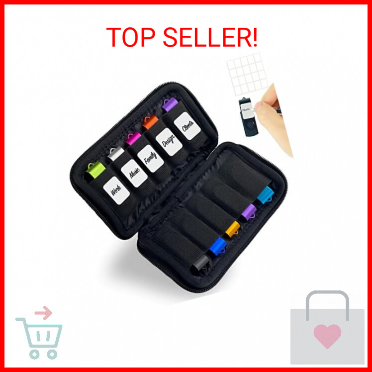 Flash Drive Case USB Storage Case JBOS USB Holder Storage Bag, Electronic Access