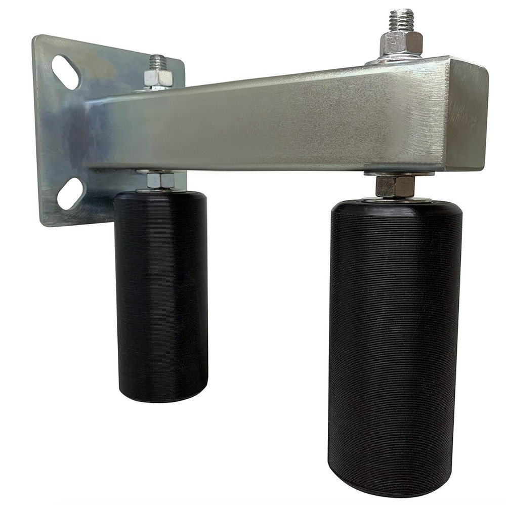 Slide Gate Rollers Guide for Sliding Rolling Gate Rear Post Bolted Bracket Mount