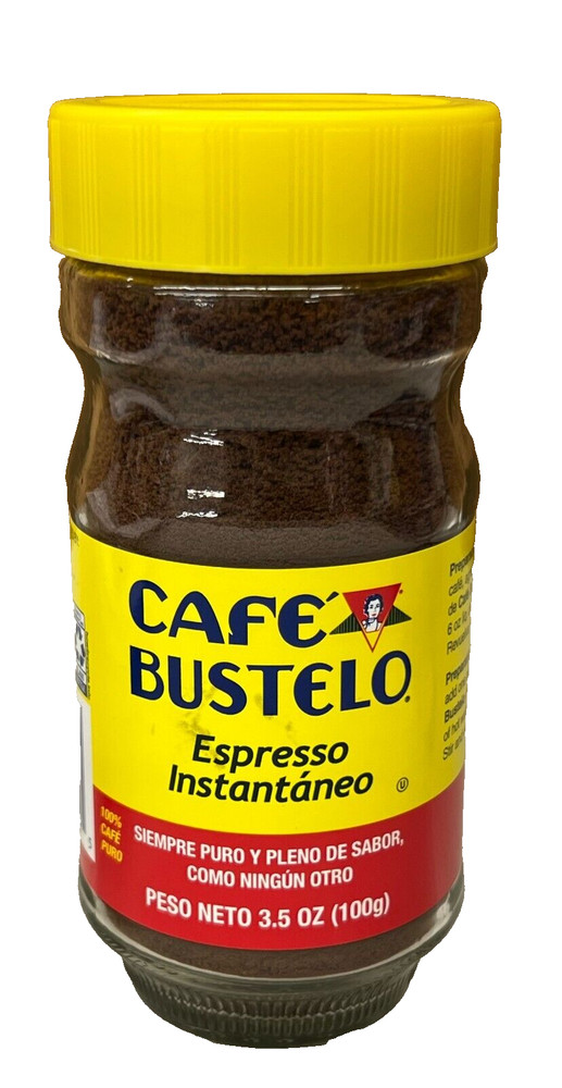 Cafe Bustelo Espresso Instant Coffee 3.5 oz