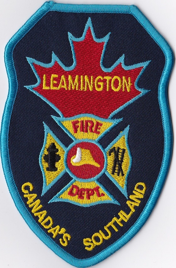 Leamington Fire Dept. Ontario Canada patch