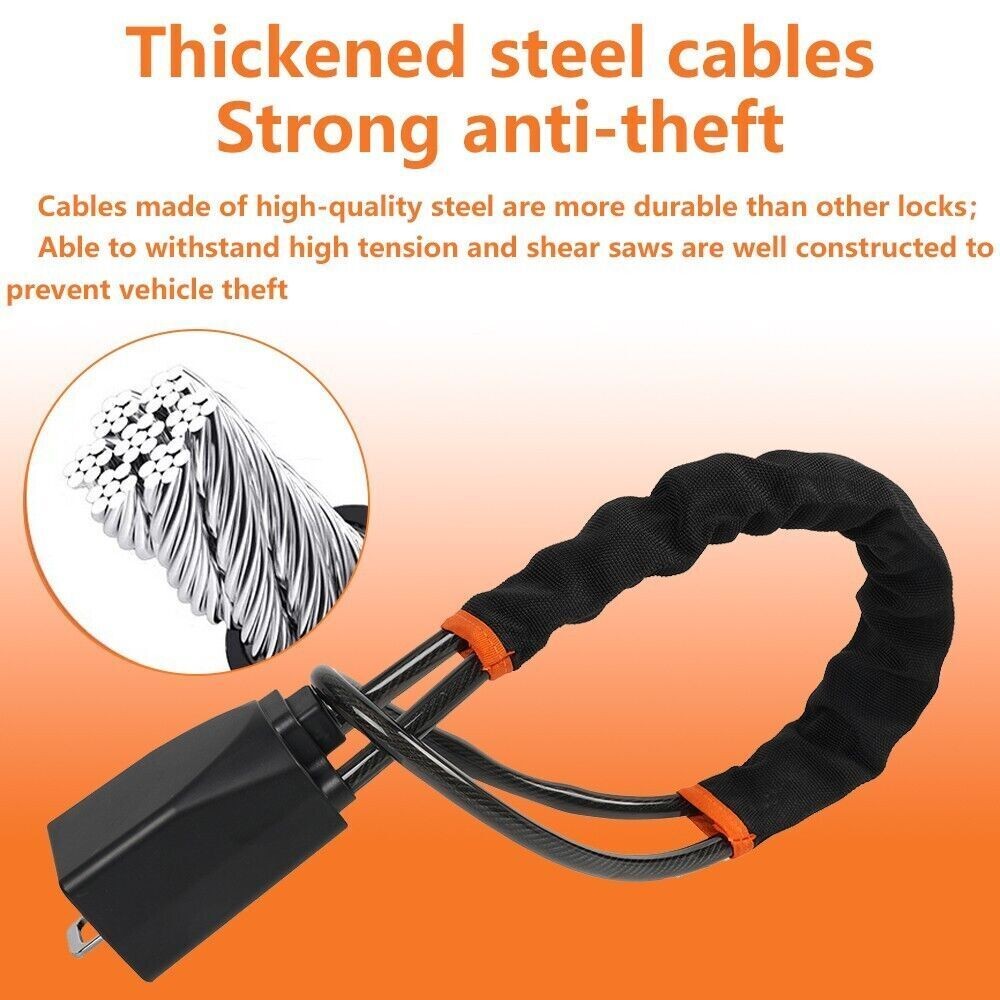 Steering Wheel Lock Anti-Theft Security System Car Truck SUV Auto Lock Universal