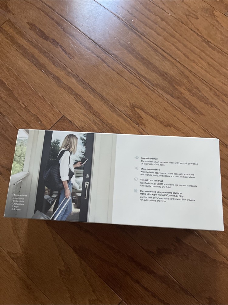 Level Lock- Smart Lock Bluetooth Deadbolt -C4- New C-E14U SEALED IN BOX