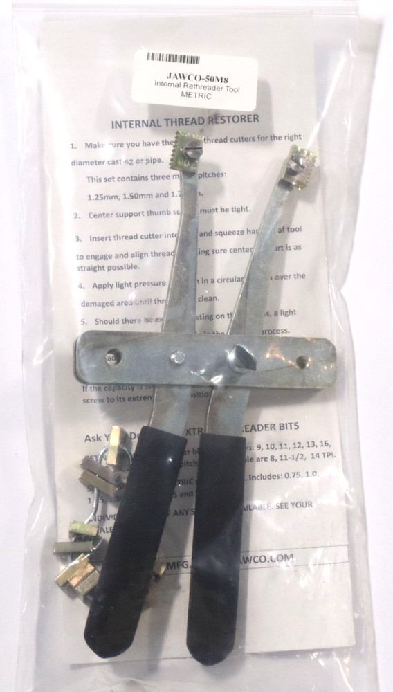 JAWCO, METRIC INTERNAL RETHREADER TOOL 50M8
