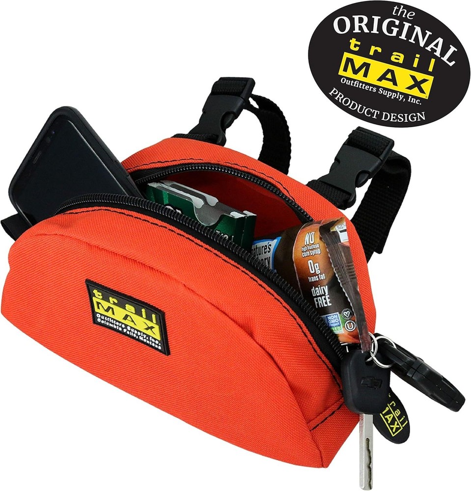 Pommel Pocket Saddle Bag - Zippered Storage for Trail Riding Essentials